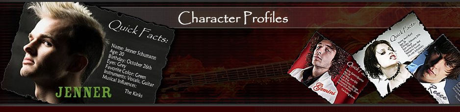 Character Profiles - Jenner Schumann